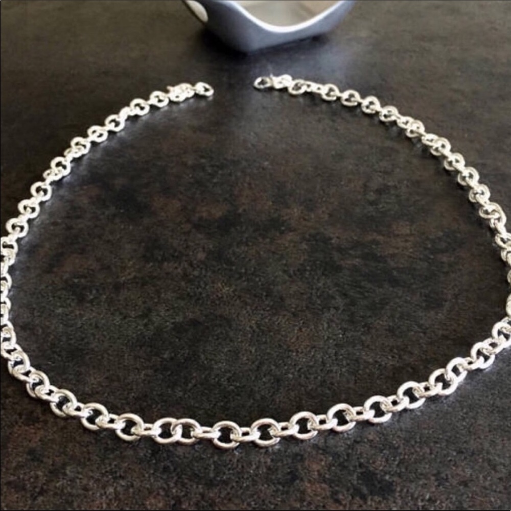✨✨RESTOCK✨✨925 Sterling Silver Plated Necklace✨ - Picture 3 of 3